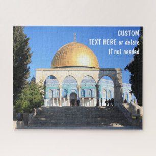 Quebra-cabeça Domo do Rock, Jerusalém, opção de mensagem pers