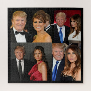 QUEBRA-CABEÇA DONALD & MELANIA TRUMP