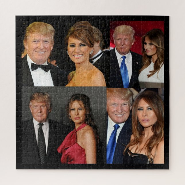 QUEBRA-CABEÇA DONALD & MELANIA TRUMP (Vertical)