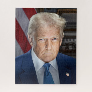 Quebra-cabeça Donald Trump 2025 Presidente Americano Portrait