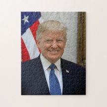 Donald Trump White House Presidente Portrait