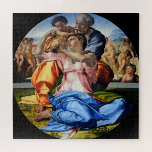 Quebra-cabeça Doni Tondo, Doni Madona, Michelangelo