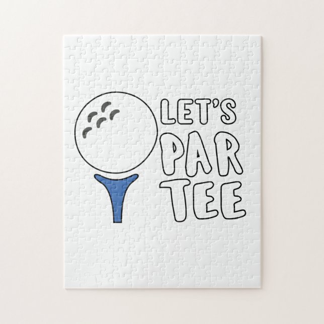 Quebra-cabeça Dono de Vamos do Golfe Engraçado Presente Par de G (Vertical)