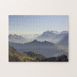 Quebra-cabeça dos Alpes suíços