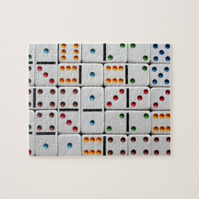 Quebra-cabeça dos dominós (Horizontal)