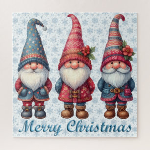 Quebra-cabeça dos Gnomos de Natal