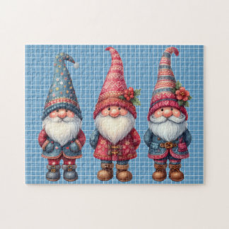 Quebra-cabeça dos Gnomos de Natal