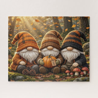 Quebra-cabeça dos Gnomos de Outono