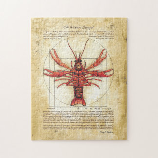 Quebra-cabeça dos lagostins de Vitruvian