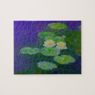 Quebra-cabeça dos lírios de água 1897 de Monet