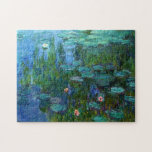 Quebra-cabeça dos lírios de água de Monet Nympheas<br><div class="desc">Quebra-cabeça dos lírios de água de Monet Nympheas. Pintura a óleo nas canvas 1915. Por os últimos trinta anos de sua vida, Monet pintou sua lagoa do lírio em Giverny. Nympheas representa um de seus melhor e trabalhos mais amados com seus ricos e uso variado dos verdes. Um grande presente...</div>