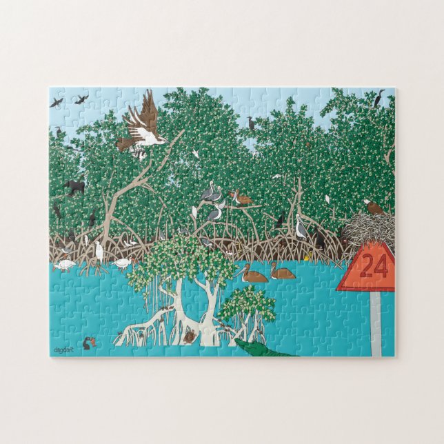 Quebra-cabeça dos Mangues (Horizontal)