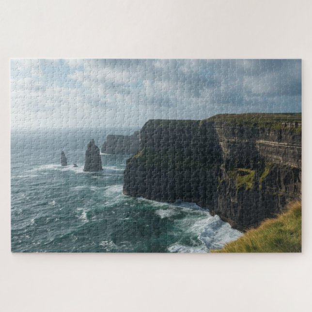 Quebra-Cabeça dos Penhascos do Oceano Irlandês (Horizontal)