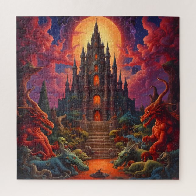 Quebra-cabeça Double Your Dragon Fantasy Final (Vertical)