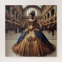 Dourada Princesa Steampunk Victorian Industrial