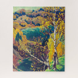 Quebra-cabeça Dourado de outubro | Franklin Carmichael |