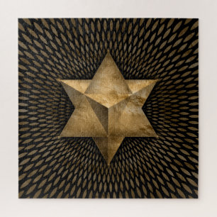 Quebra-cabeça Dourado Merkabah