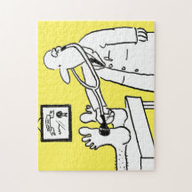 Doutor Engraçado com Estetoscópio