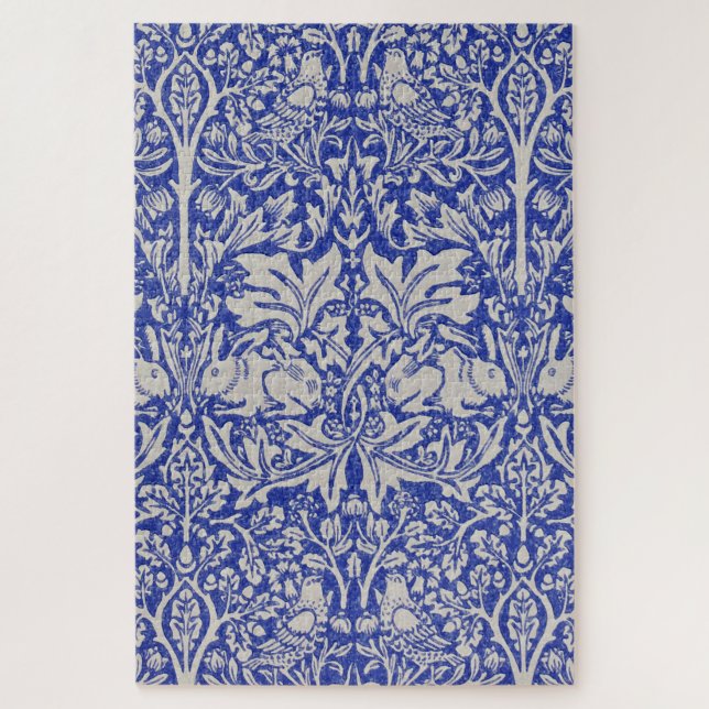 Quebra-cabeça Dove e Coelho, William Morris (Vertical)