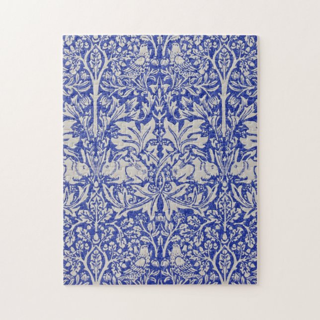 Quebra-cabeça Dove e Coelho, William Morris (Vertical)