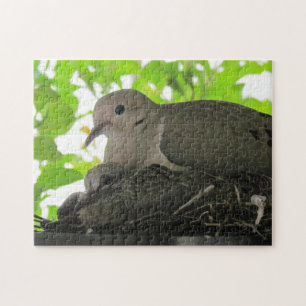 Quebra-cabeça - Doves no ninho