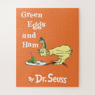 Quebra-cabeça Dr. Seuss   Ovos Verdes e Presunto