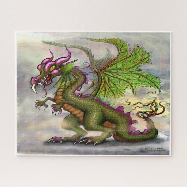Quebra-cabeça Dragão (Horizontal)