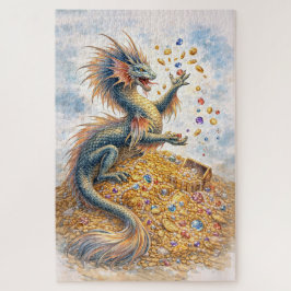 Quebra-cabeça Dragão Aquático