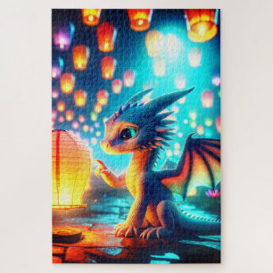 Quebra-cabeça Dragão bebê
