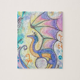 Quebra-cabeça Dragão da primavera