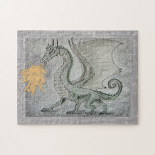 Quebra-cabeça Dragão de Breve-Fogo