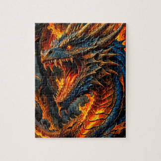 Quebra-cabeça Dragão de Fogo