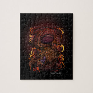Quebra-cabeça Dragão (Design de assinatura)