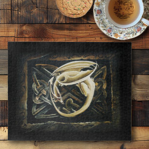 Quebra-cabeça Dragão Familiar Celta