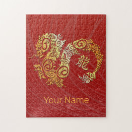 Quebra-cabeça Dragão - Símbolo de constelação do Horóscopo Chinê