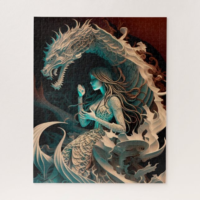 Quebra-cabeça Dragões Keeper (Vertical)