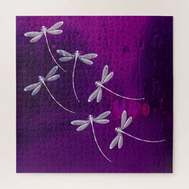 Quebra-cabeça Dragões na água (Vertical)