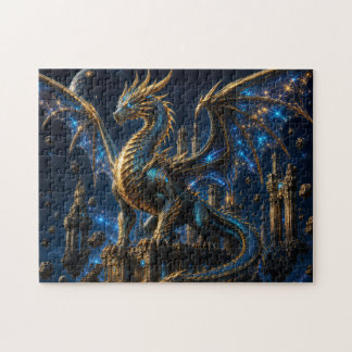 Quebra-cabeça Dragón Cósmico — Guardián de las Estrellas