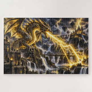 Quebra-cabeça Dragon du Tonnerre – Foudre Dorée