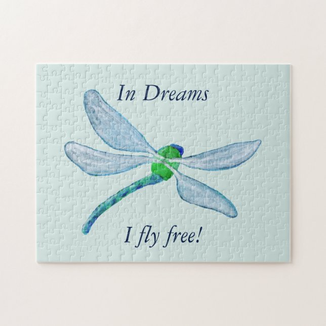 Quebra-cabeça Dragonfly (Horizontal)