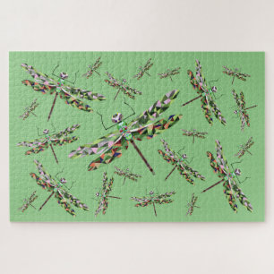 Quebra-cabeça Dragonfly Drive You Bonkers 1014 Piece Quebra-cabe