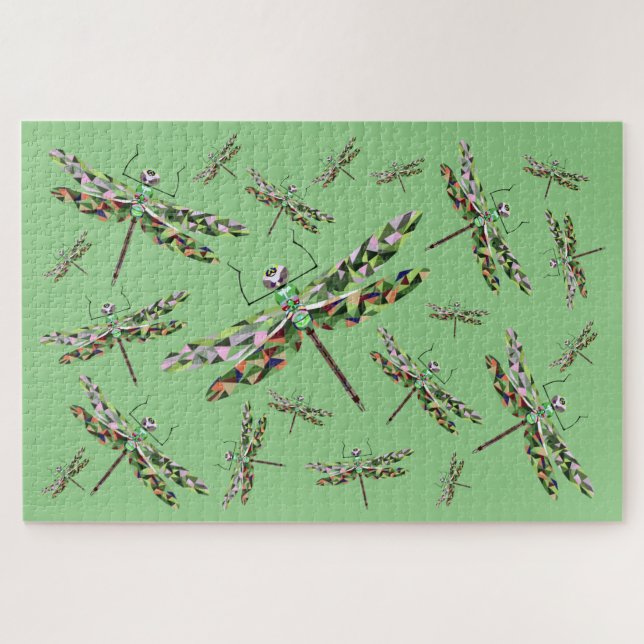 Quebra-cabeça Dragonfly Drive You Bonkers 1014 Piece Quebra-cabe (Horizontal)