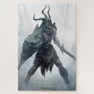 Quebra-cabeça Draugr Warrior Morto