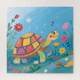 Quebra-cabeça Drawing Baby Turtle