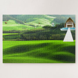 Quebra-cabeça Dream Home nas Colinas Rolling