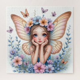 Quebra-cabeça Dreamy Flower-Crown Fairy Puzzle