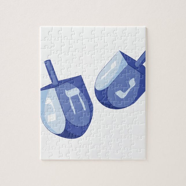 Quebra-cabeça Dreidels (Vertical)