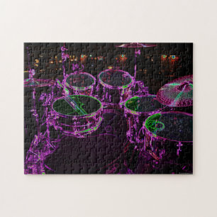 Quebra-cabeça Drums 11x14 252pc jpcn