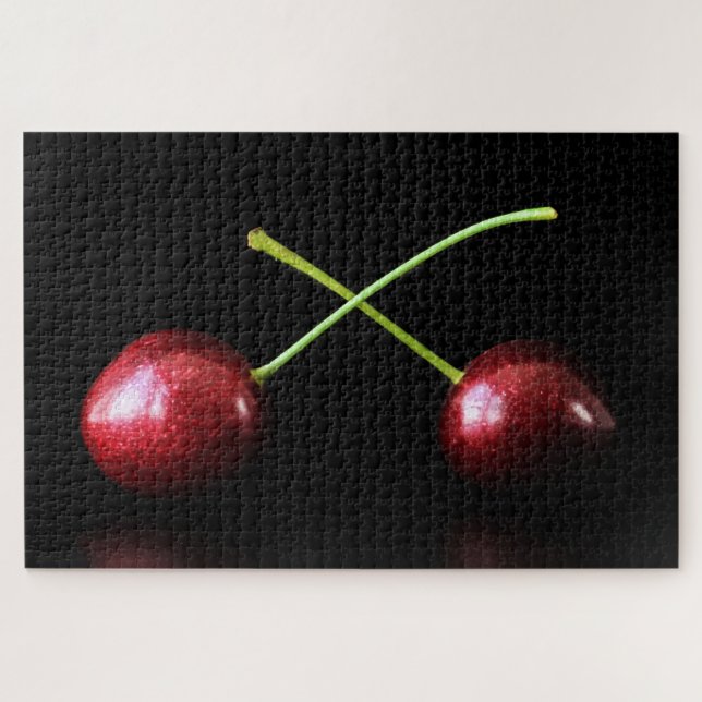 Quebra-cabeça Duas Cherries 20x30 1014pc jpcna (Horizontal)