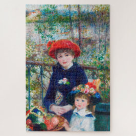 Quebra-cabeça Duas Irmãs - Impressionista Renoir Pintura 1881
